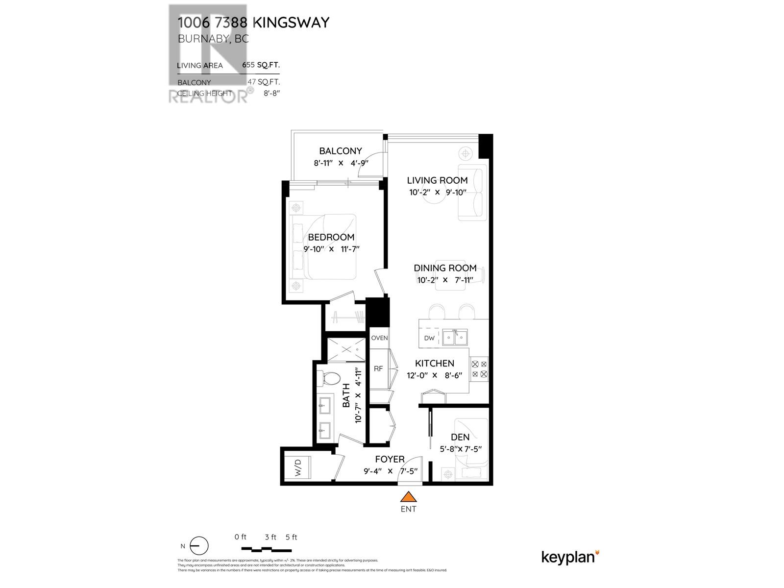 1006 7388 Kingsway, Burnaby, British Columbia  V3N 0G9 - Photo 31 - R2960879