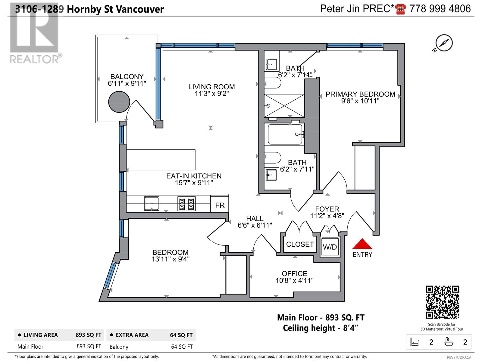 3106 1289 Hornby Street, Vancouver, British Columbia  V6Z 0G7 - Photo 40 - R2963767