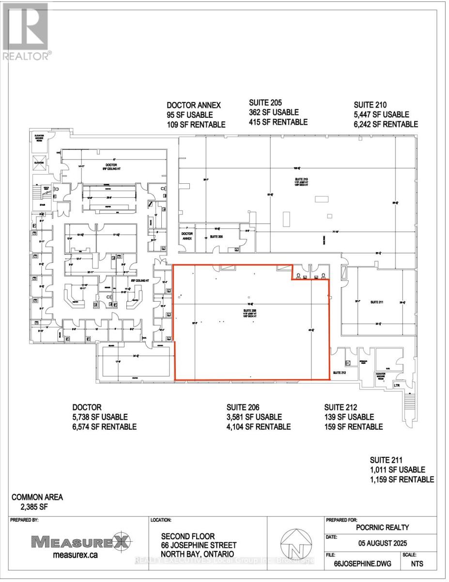 206 - 66 Josephine Street, North Bay (College Heights), Ontario  P1B 0A7 - Photo 3 - X11973316