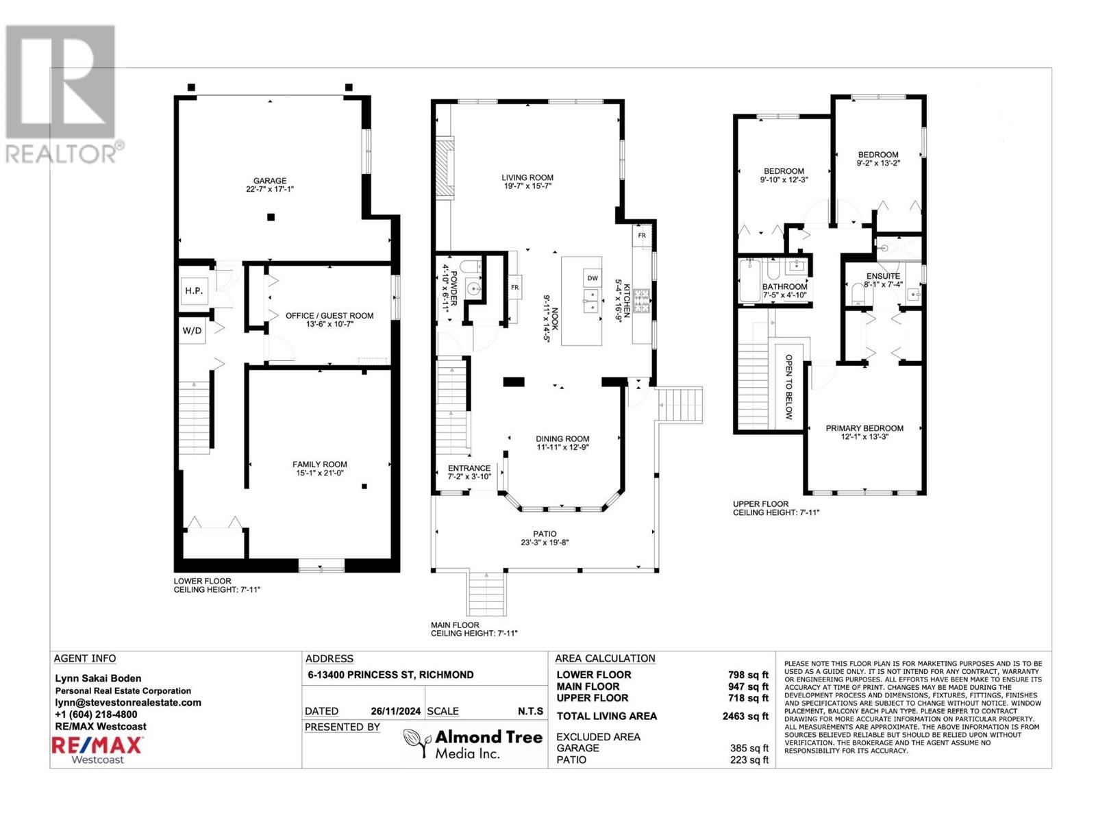 Listing Picture 32 of 37 : 6 13400 PRINCESS STREET, Richmond / 烈治文 - 魯藝地產 Yvonne Lu Group - MLS Medallion Club Member