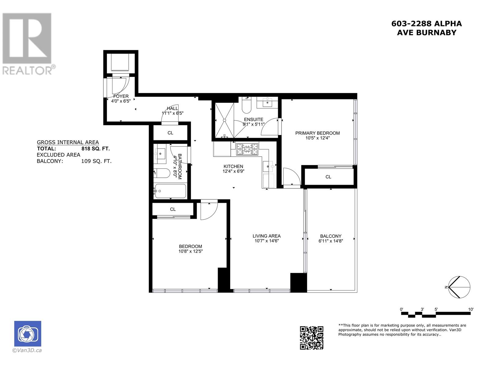 Listing Picture 28 of 28 : 603 2288 ALPHA AVENUE, Burnaby / 本拿比 - 魯藝地產 Yvonne Lu Group - MLS Medallion Club Member