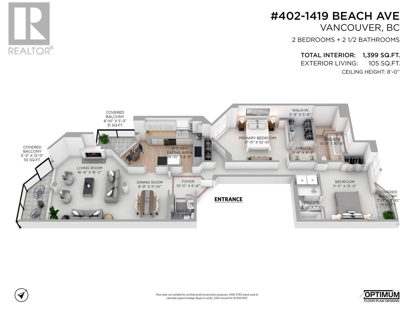 Listing Picture 40 of 40 : 402 1419 BEACH AVENUE, Vancouver / 溫哥華 - 魯藝地產 Yvonne Lu Group - MLS Medallion Club Member