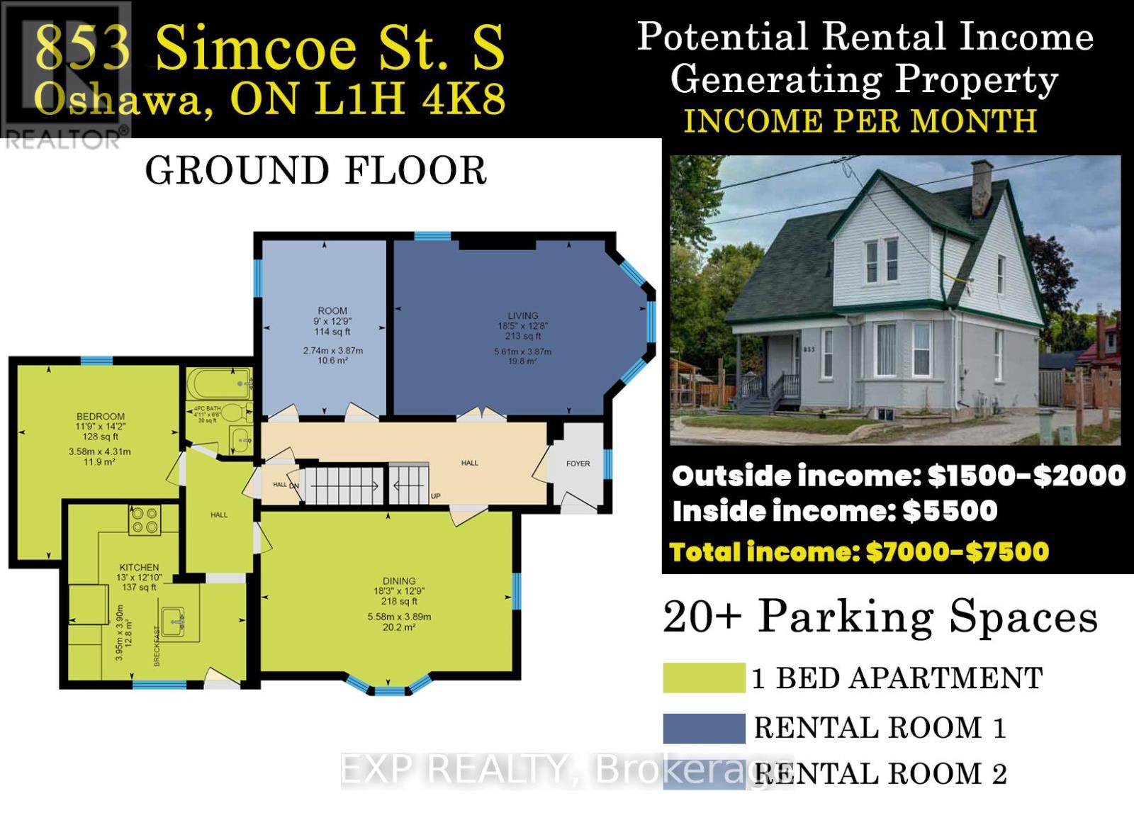 Property at 853 SIMCOE STREET S image 1