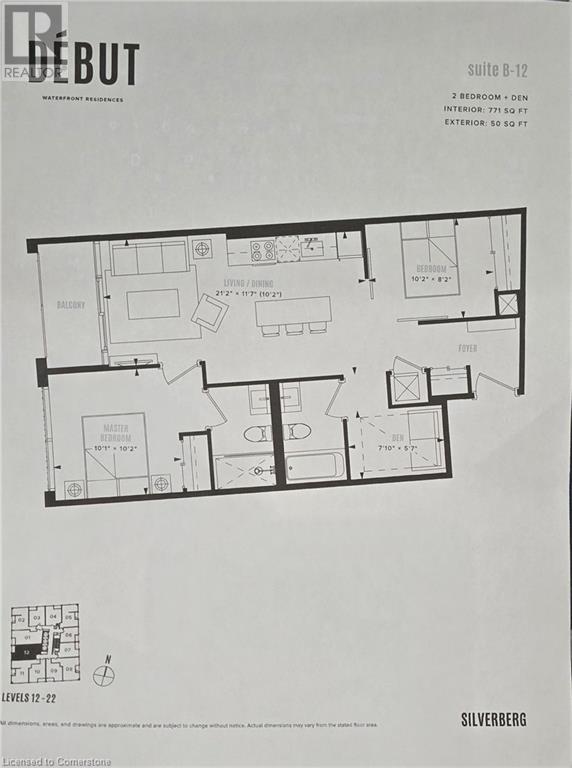 39 Mary Street Unit# 1212, Barrie, Ontario  L4N 1S9 - Photo 7 - 40699092