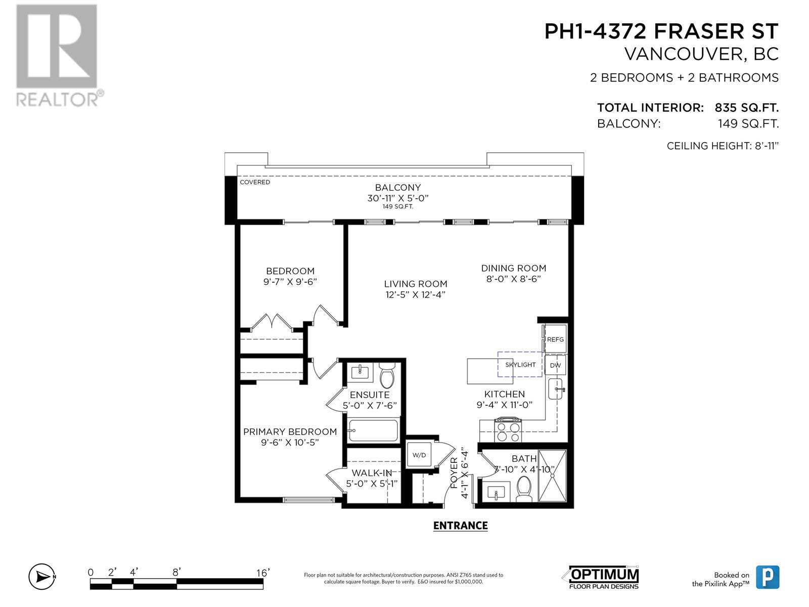 Listing Picture 29 of 29 : PH1 4372 FRASER STREET, Vancouver / 溫哥華 - 魯藝地產 Yvonne Lu Group - MLS Medallion Club Member
