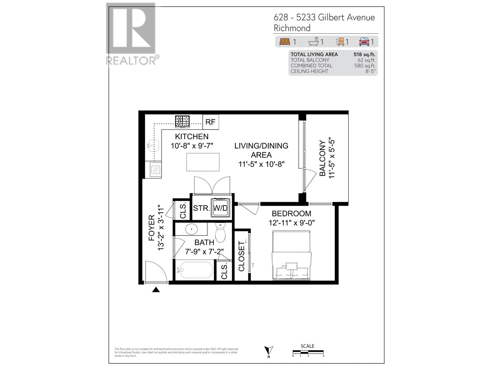 628 5233 Gilbert Road, Richmond, British Columbia  V7C 0B3 - Photo 18 - R2967380