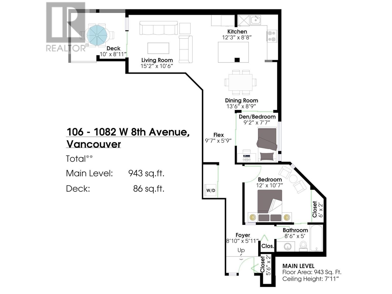 Listing Picture 25 of 35 : 106 1082 W 8TH AVENUE, Vancouver / 溫哥華 - 魯藝地產 Yvonne Lu Group - MLS Medallion Club Member