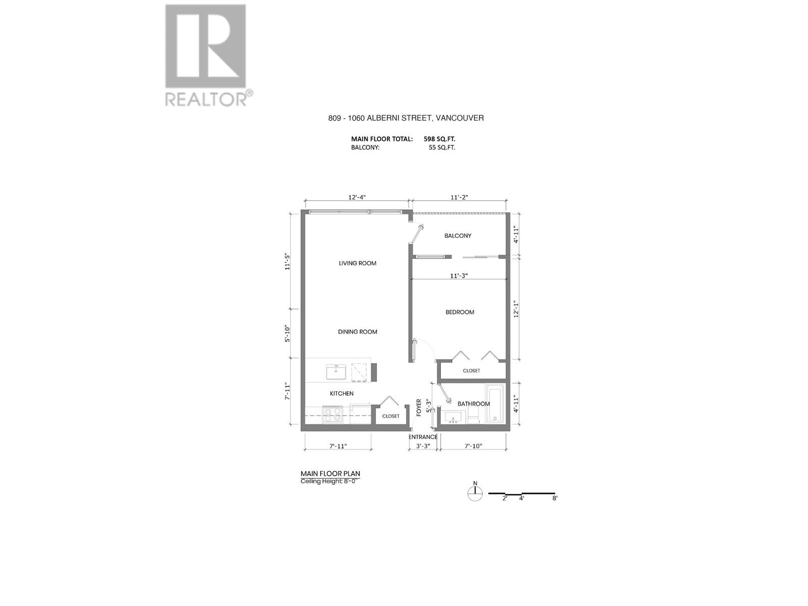 Listing Picture 14 of 30 : 809 1060 ALBERNI STREET, Vancouver / 溫哥華 - 魯藝地產 Yvonne Lu Group - MLS Medallion Club Member