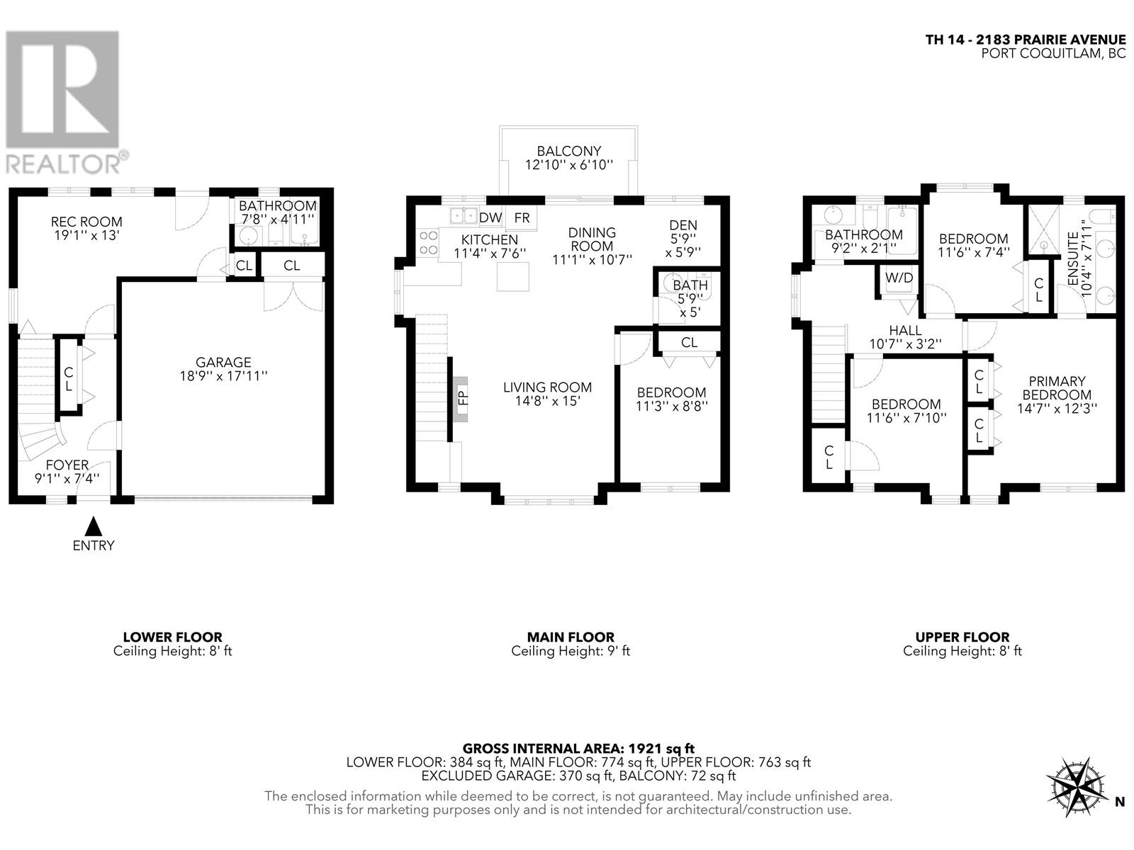 14 2183 Prairie Avenue, Port Coquitlam, British Columbia  V3B 1V6 - Photo 37 - R2967411