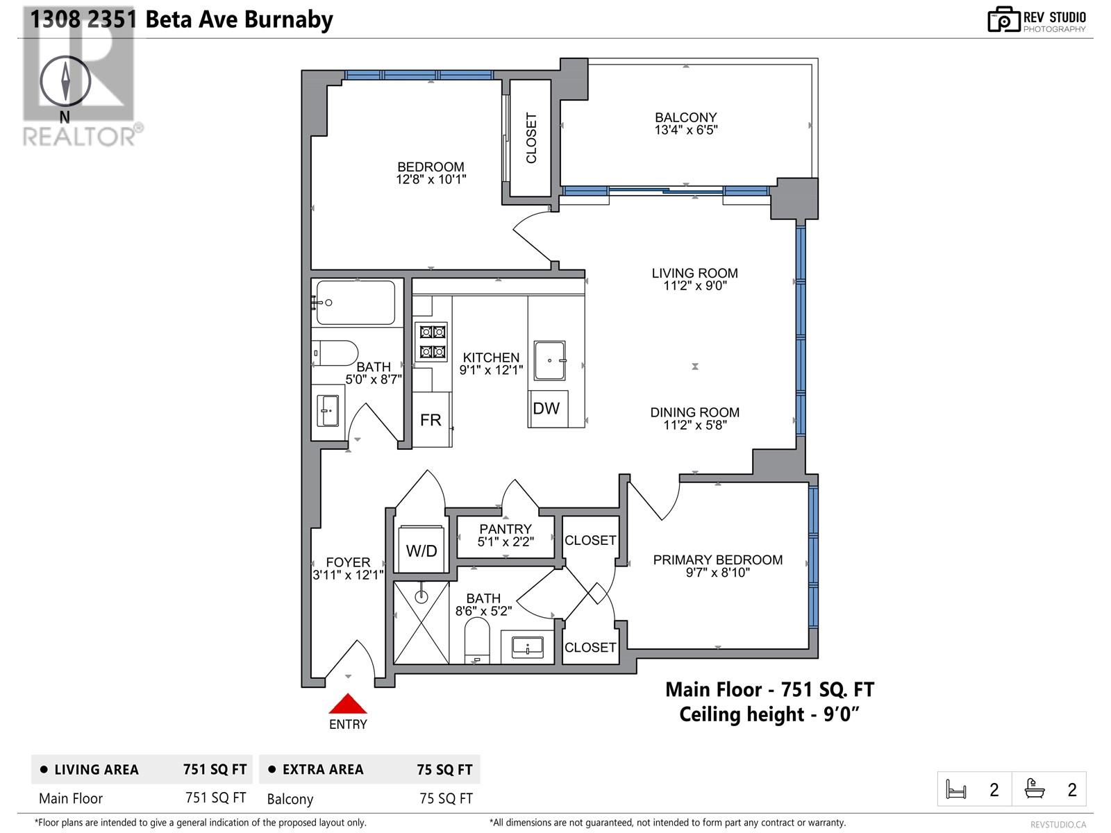 Listing Picture 8 of 20 : 1308 2351 BETA AVENUE, Burnaby / 本拿比 - 魯藝地產 Yvonne Lu Group - MLS Medallion Club Member