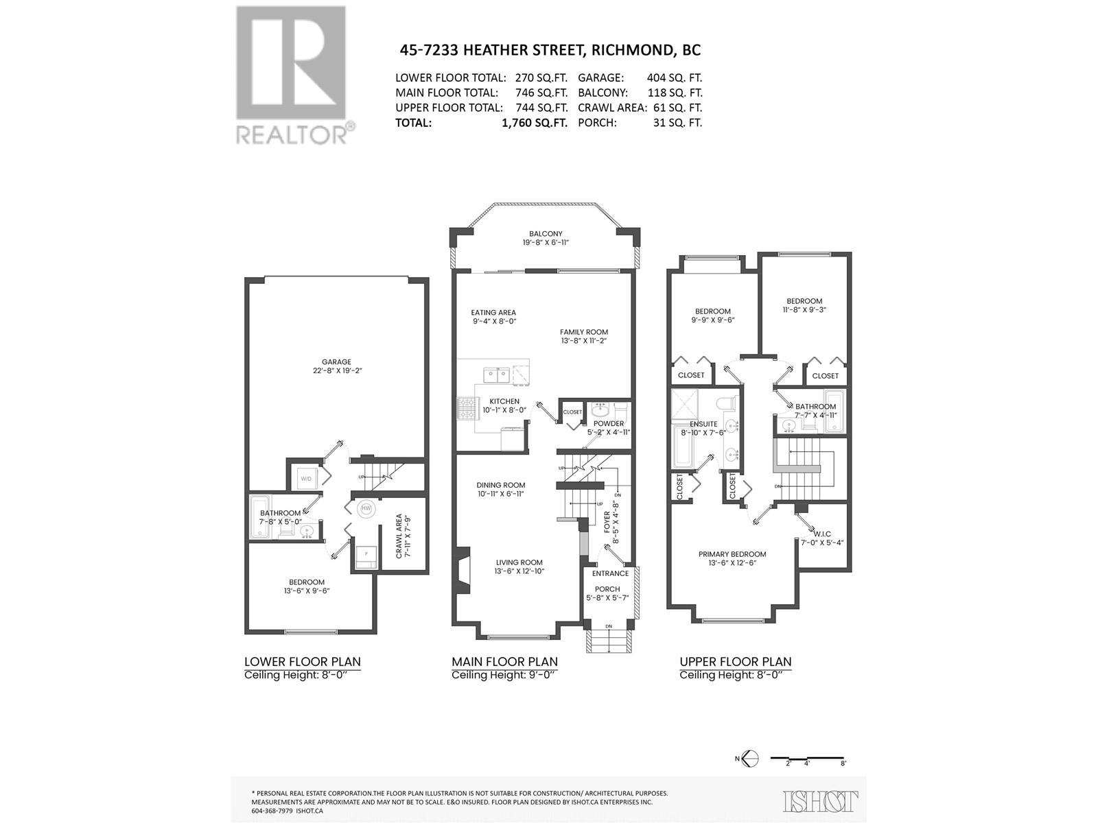 Listing Picture 24 of 24 : 45 7233 HEATHER STREET, Richmond / 烈治文 - 魯藝地產 Yvonne Lu Group - MLS Medallion Club Member