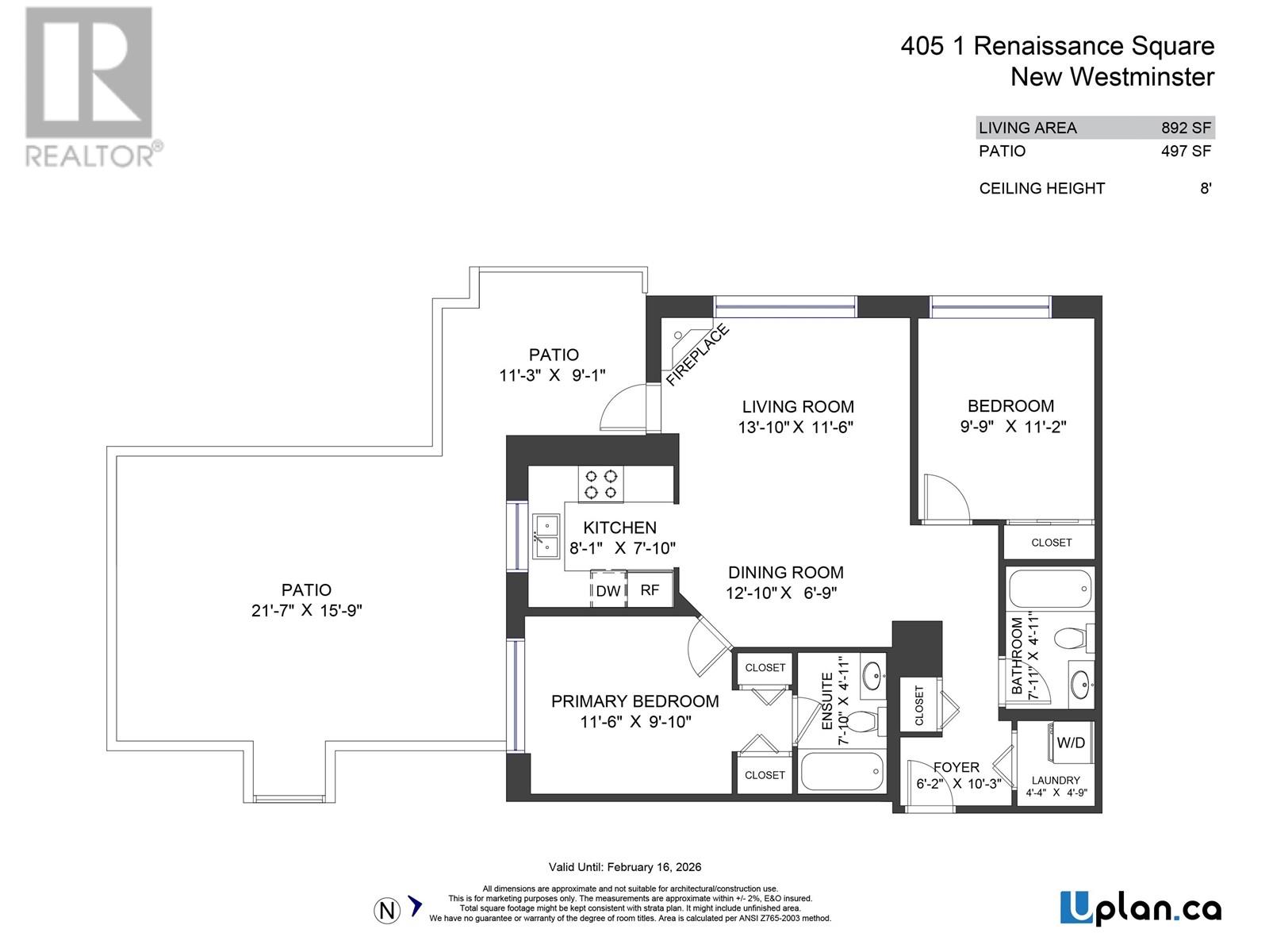 405 1 Renaissance Square, New Westminster, British Columbia  V3M 0B6 - Photo 30 - R2968024