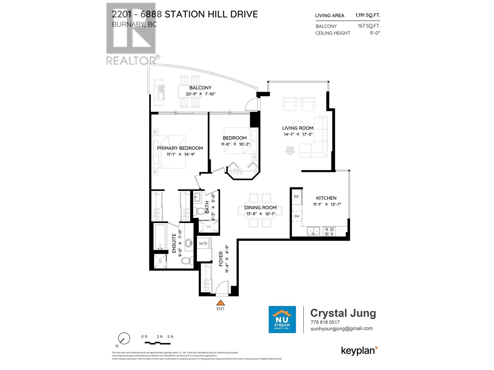 2201 6888 Station Hill Drive, Burnaby, British Columbia  V3N 4X5 - Photo 2 - R2967987