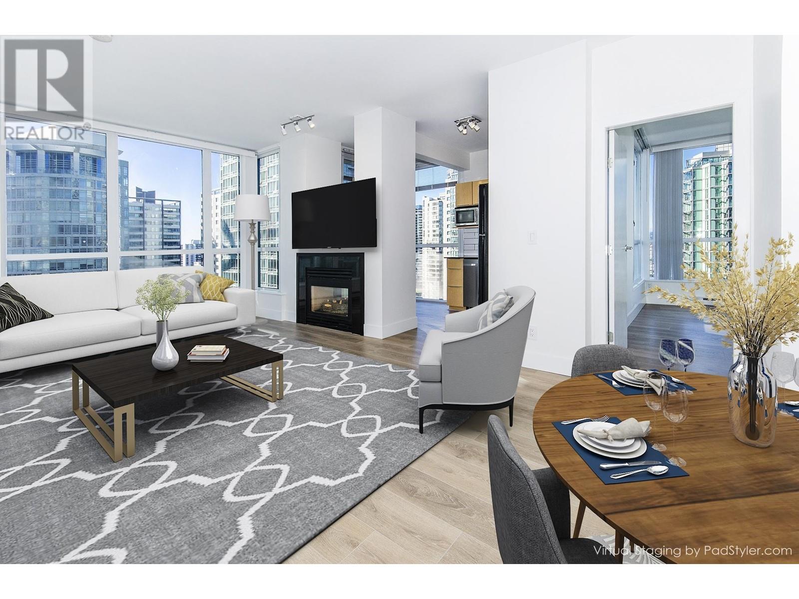 Listing Picture 2 of 30 : 1904 1239 W GEORGIA STREET, Vancouver / 溫哥華 - 魯藝地產 Yvonne Lu Group - MLS Medallion Club Member