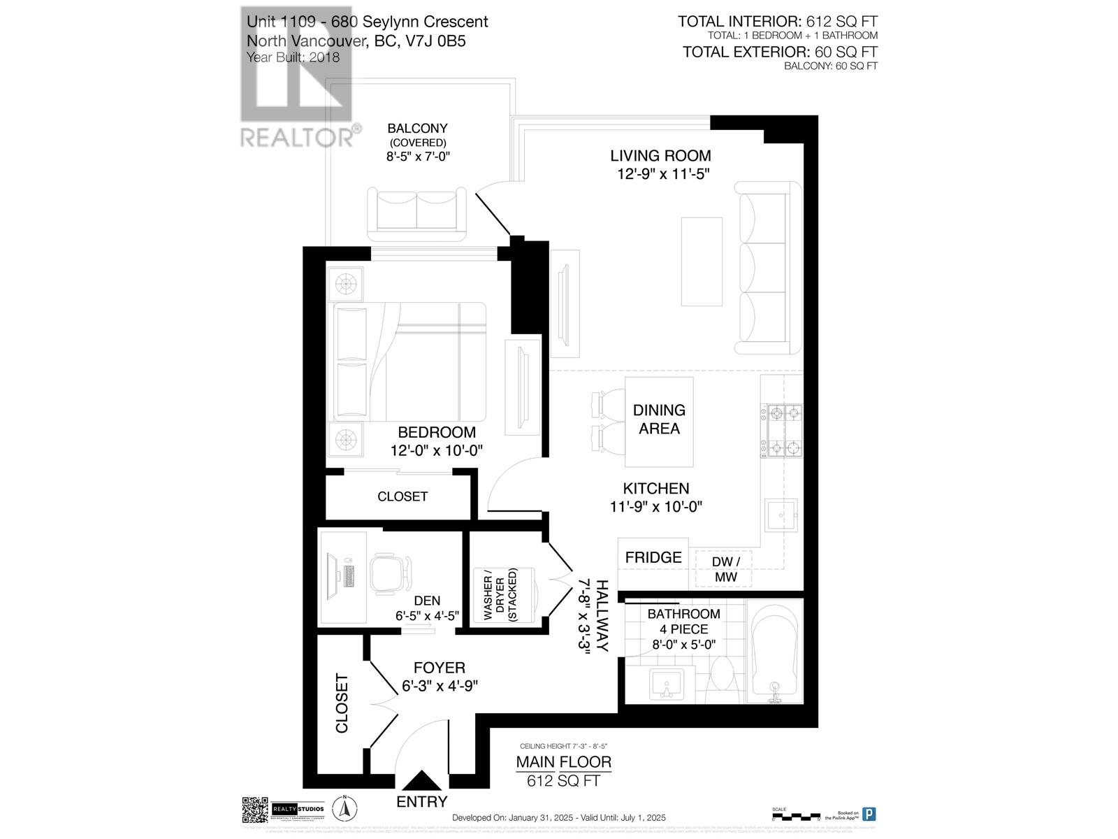 1109 680 Seylynn Crescent, North Vancouver, British Columbia  V7J 0B5 - Photo 18 - R2965612
