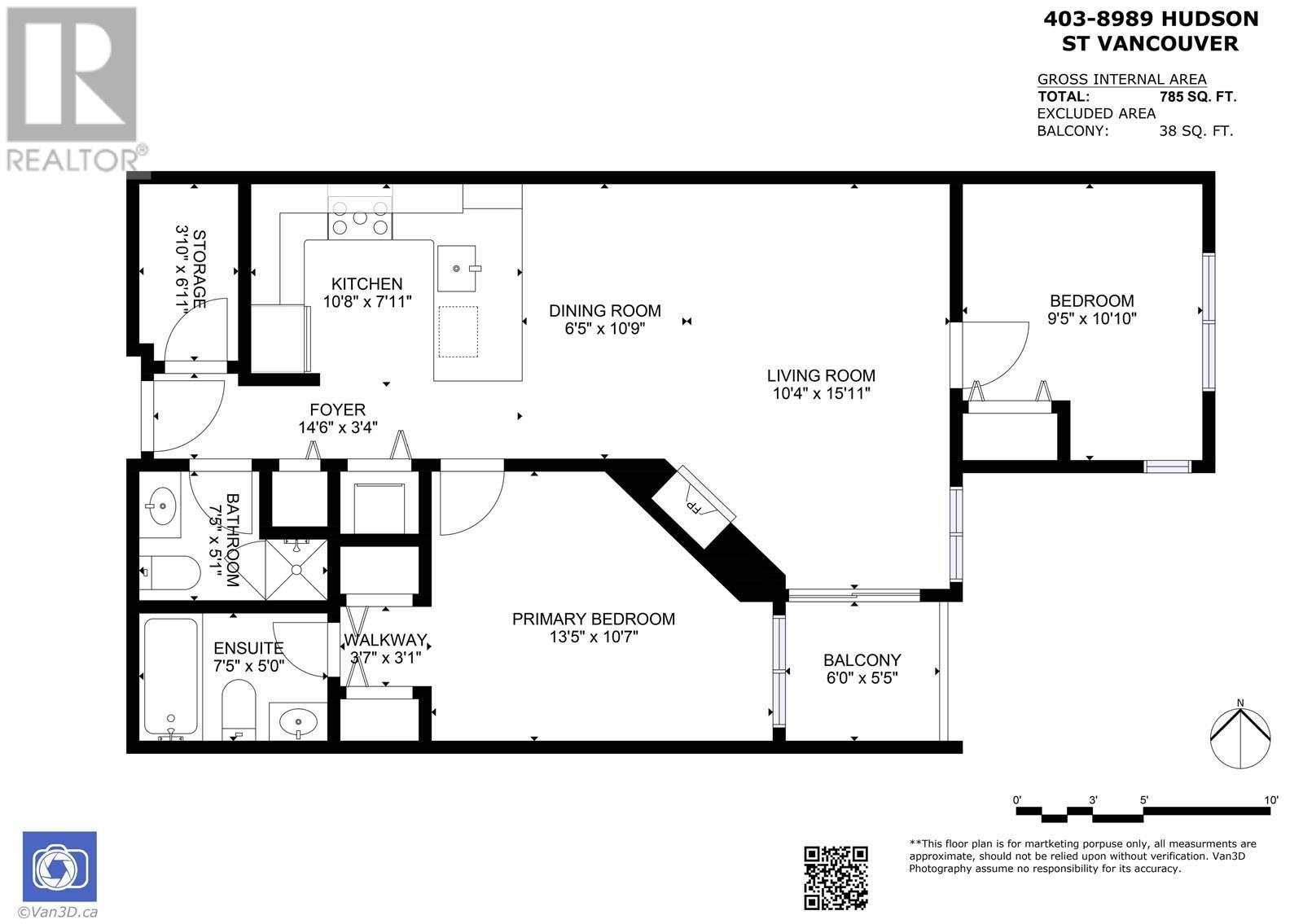 403 8989 Hudson Street, Vancouver, British Columbia  V6P 6Y1 - Photo 26 - R2968435