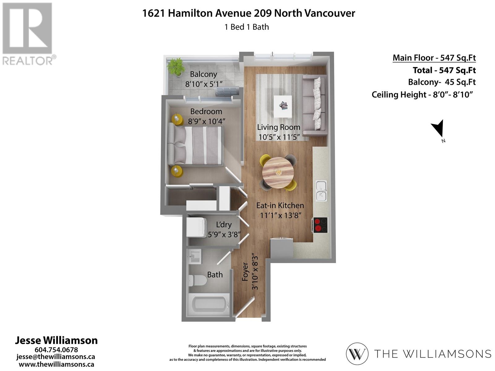 209 1621 Hamilton Avenue, North Vancouver, British Columbia  V7P 0B6 - Photo 21 - R2968781