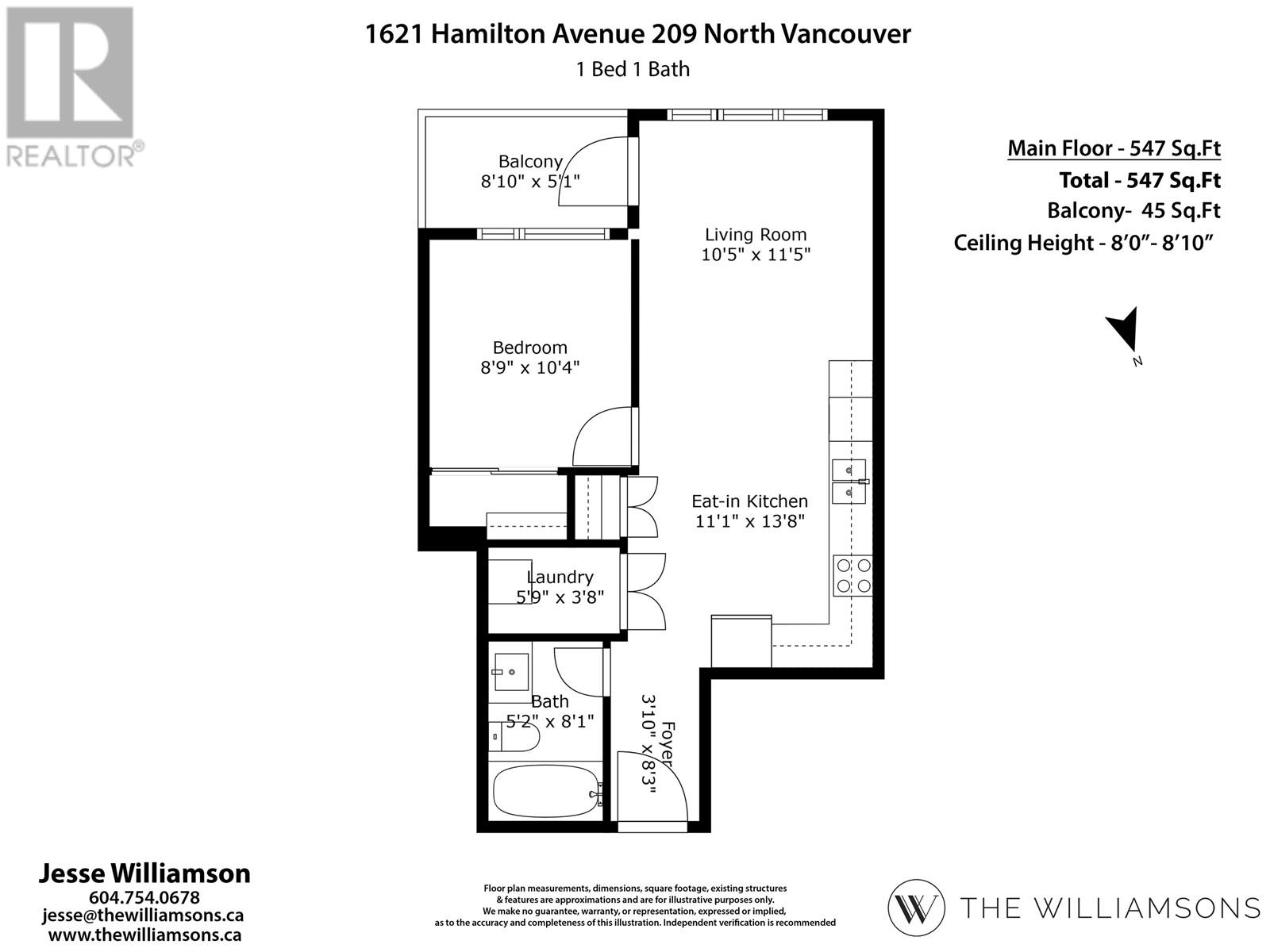 209 1621 Hamilton Avenue, North Vancouver, British Columbia  V7P 0B6 - Photo 22 - R2968781