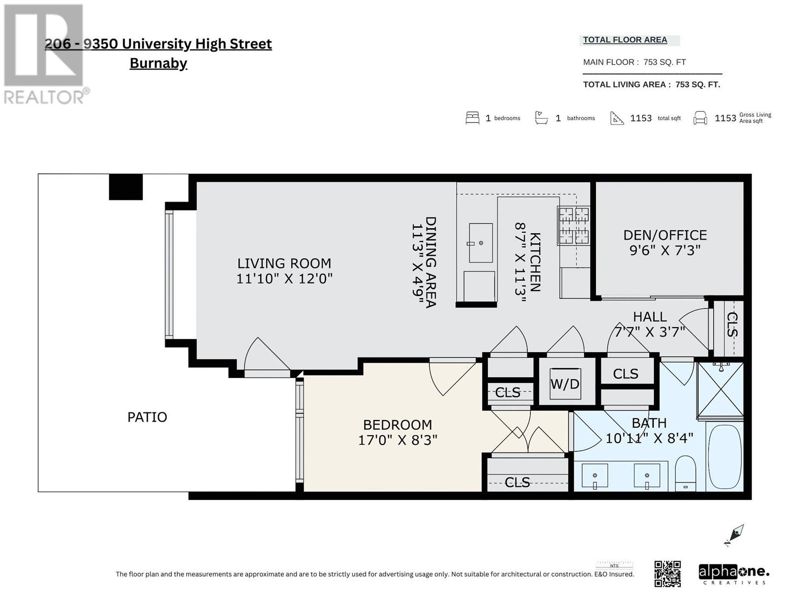 Listing Picture 14 of 14 : 206 9350 UNIVERSITY HIGH STREET, Burnaby / 本拿比 - 魯藝地產 Yvonne Lu Group - MLS Medallion Club Member