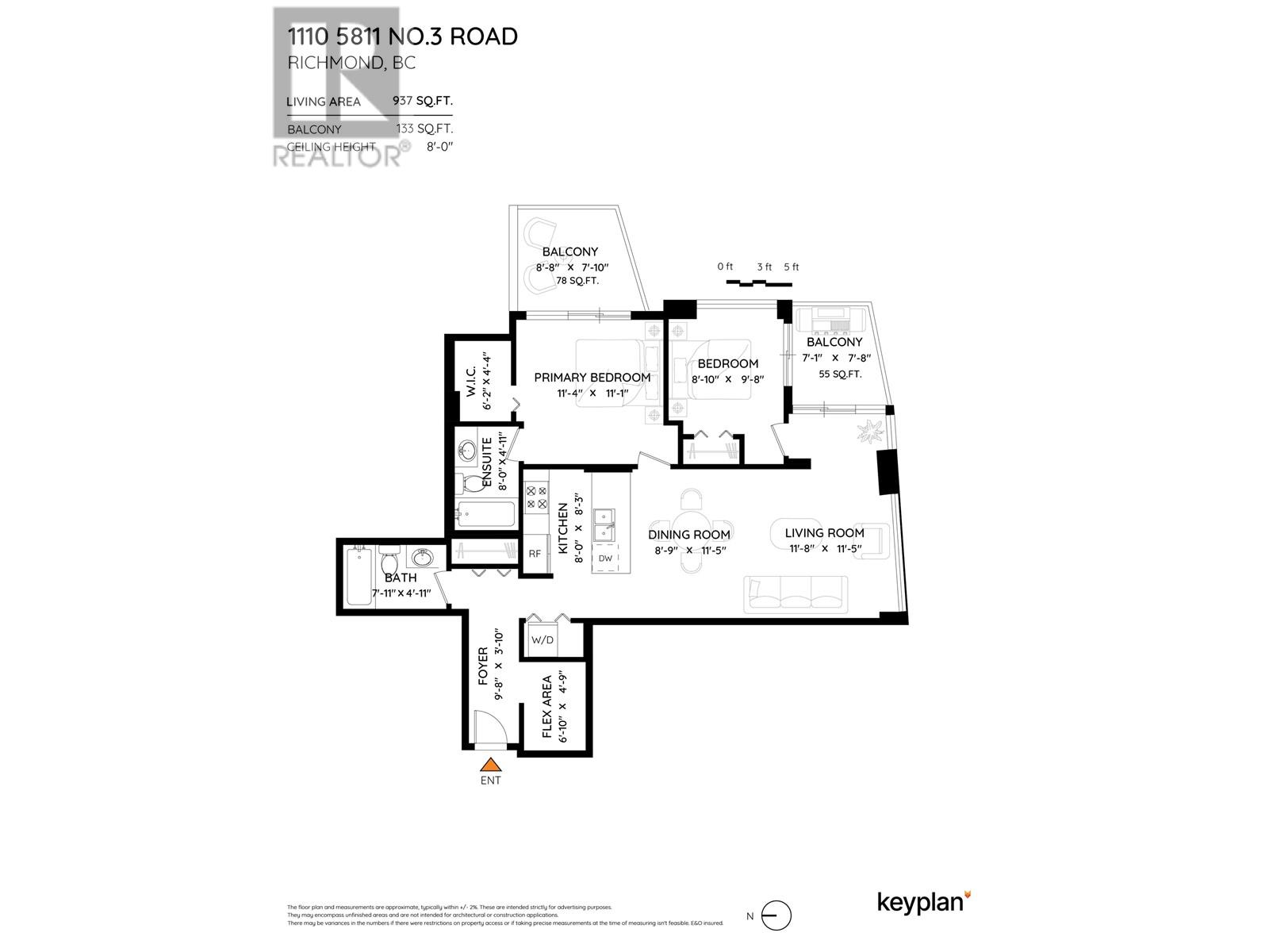 1110 5811 No. 3 Road, Richmond, British Columbia  V6X 4L7 - Photo 35 - R2968826