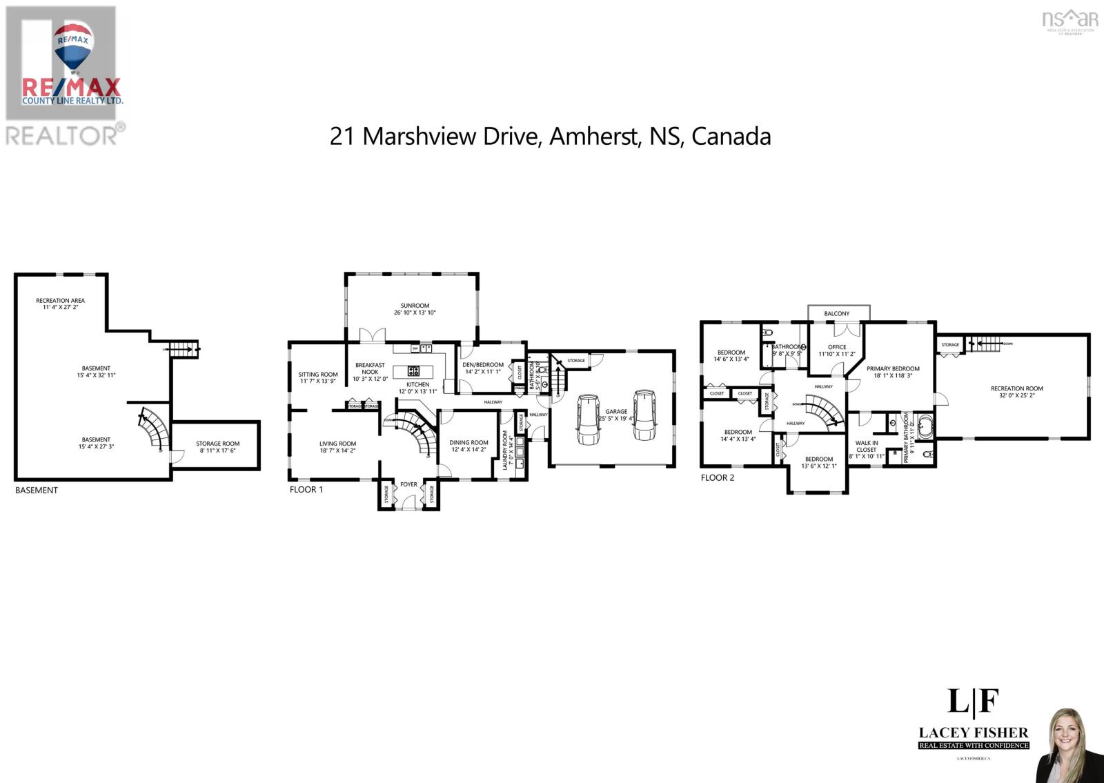 21 Marshview Drive, Amherst, Nova Scotia  B4H 4B3 - Photo 5 - 202503285