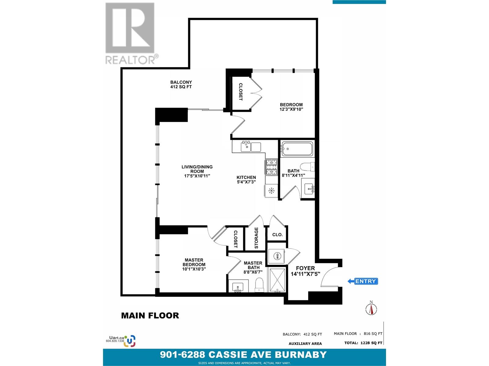 901 6288 Cassie Avenue, Burnaby, British Columbia  V5H 0H7 - Photo 31 - R2968850