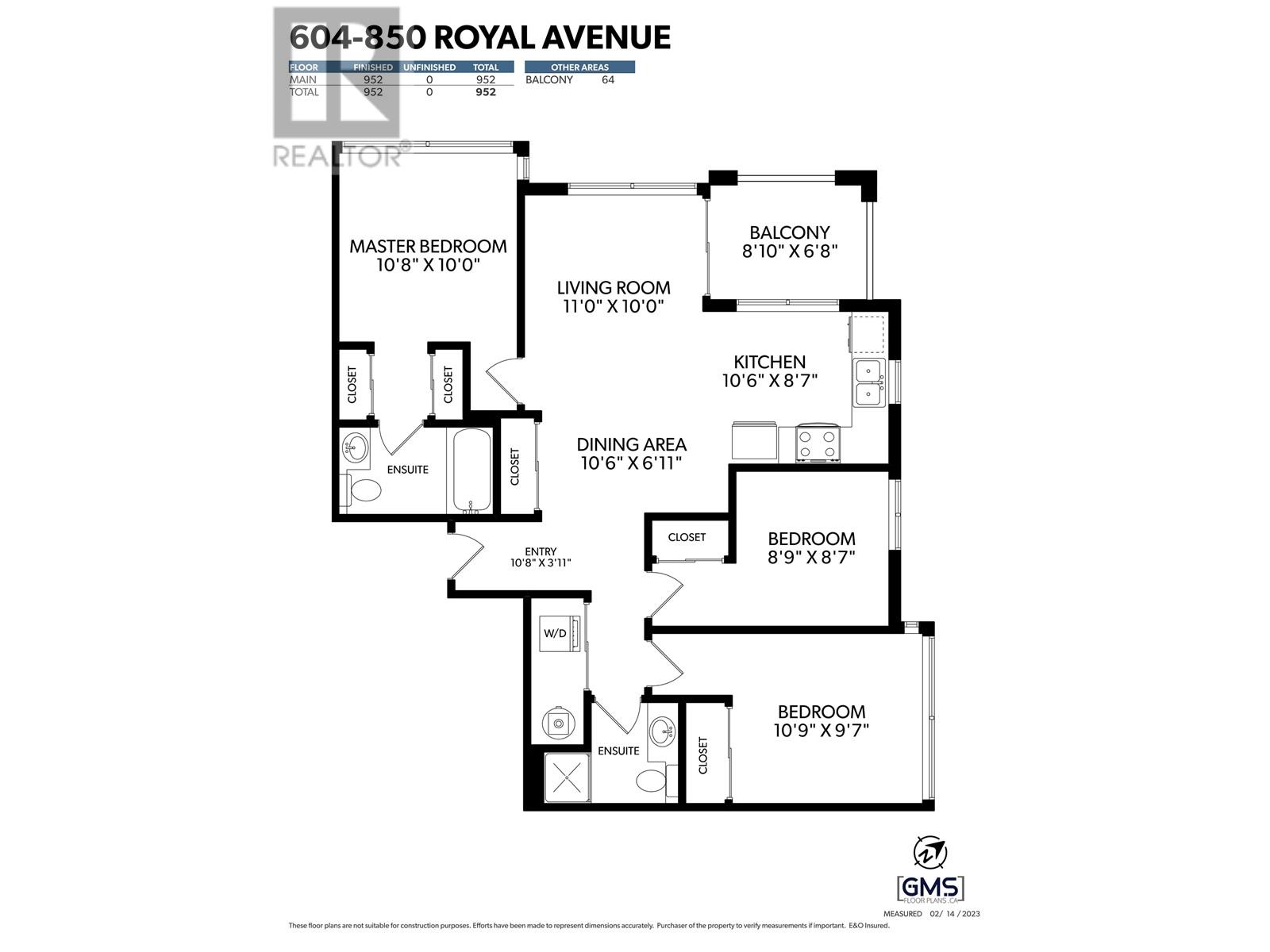 604 850 Royal Avenue, New Westminster, British Columbia  V3M 1A6 - Photo 3 - R2968957
