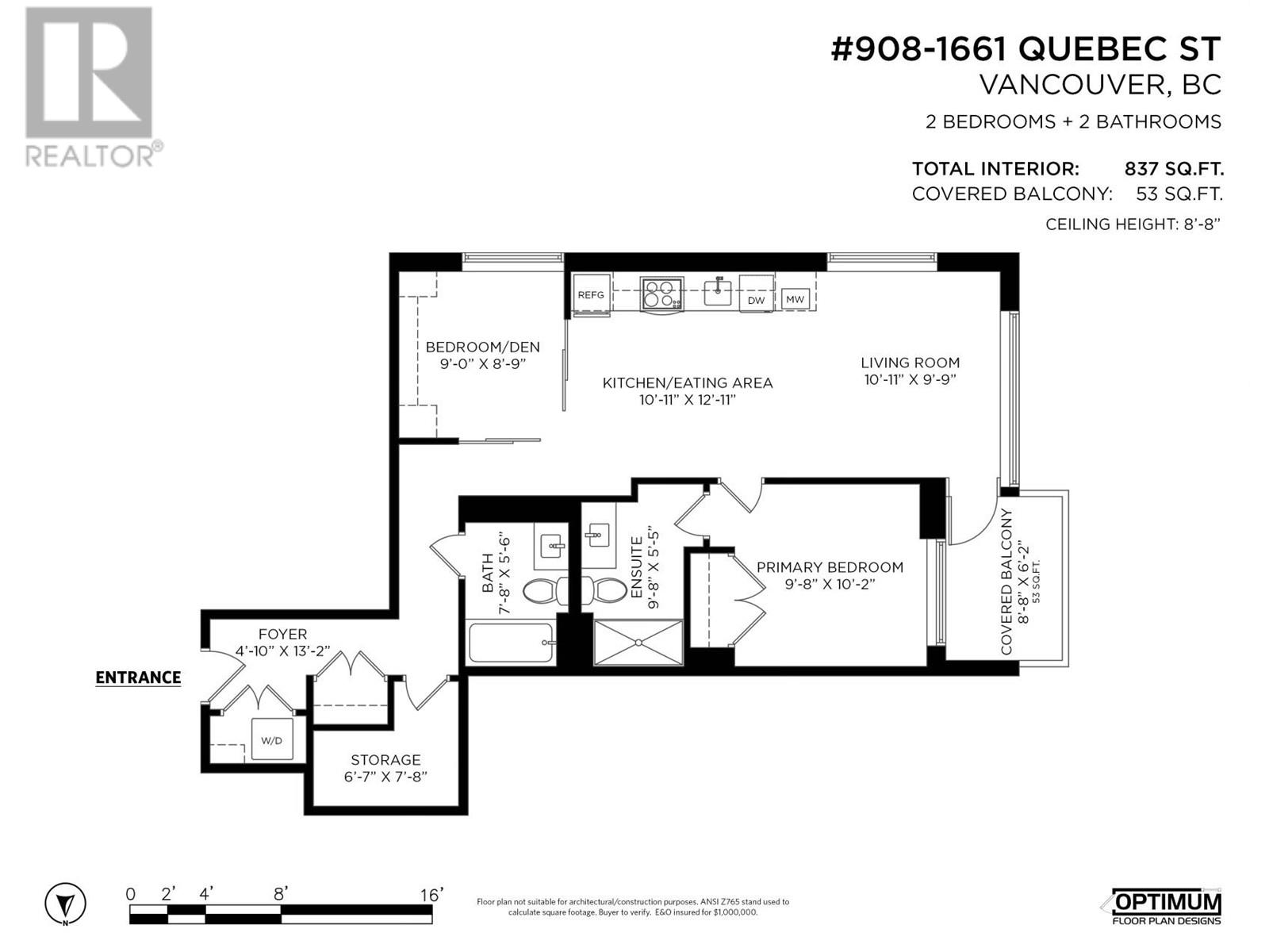 Listing Picture 28 of 33 : 908 1661 QUEBEC STREET, Vancouver / 溫哥華 - 魯藝地產 Yvonne Lu Group - MLS Medallion Club Member