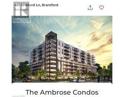 401 SHELLARD Lane Unit# 602, Brantford, Ontario
