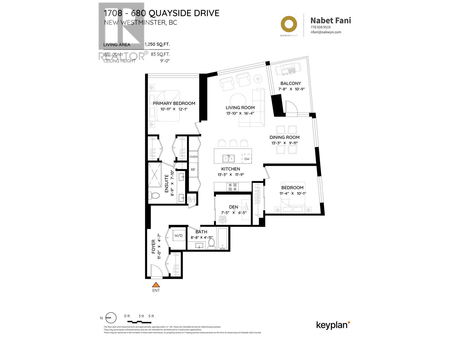 1708 680 Quayside Drive, New Westminster, British Columbia  V3M 0P2 - Photo 38 - R2963033