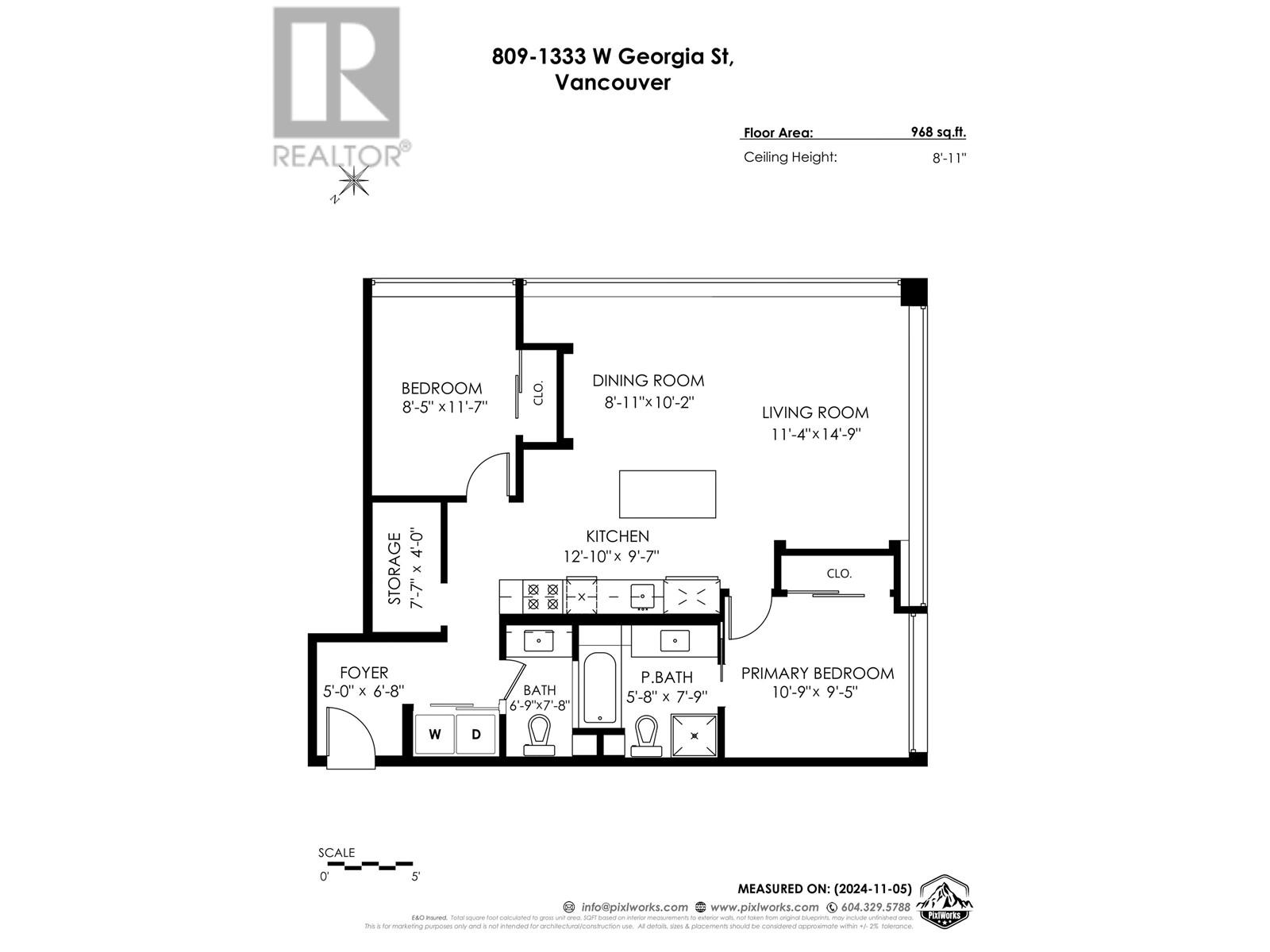 Listing Picture 23 of 23 : 809 1333 W GEORGIA STREET, Vancouver / 溫哥華 - 魯藝地產 Yvonne Lu Group - MLS Medallion Club Member
