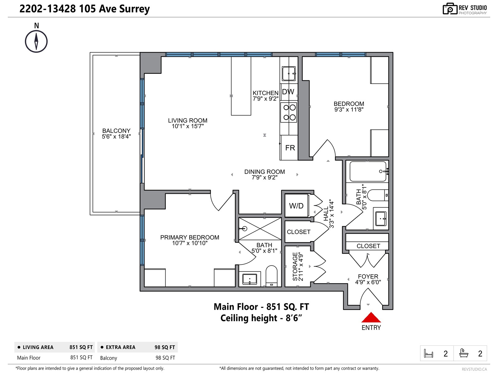 2202 13428 105 Avenue, Surrey, British Columbia  V3T 0S6 - Photo 39 - R2969466