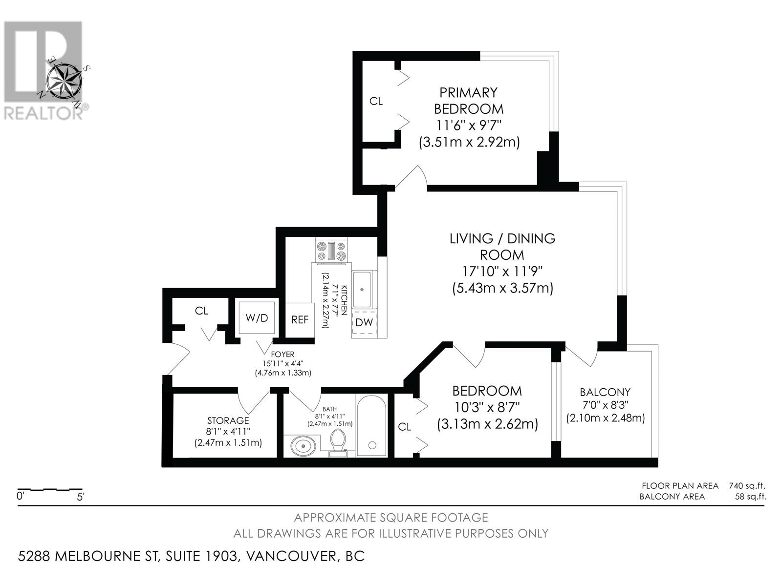 Listing Picture 27 of 27 : 1903 5288 MELBOURNE STREET, Vancouver / 溫哥華 - 魯藝地產 Yvonne Lu Group - MLS Medallion Club Member