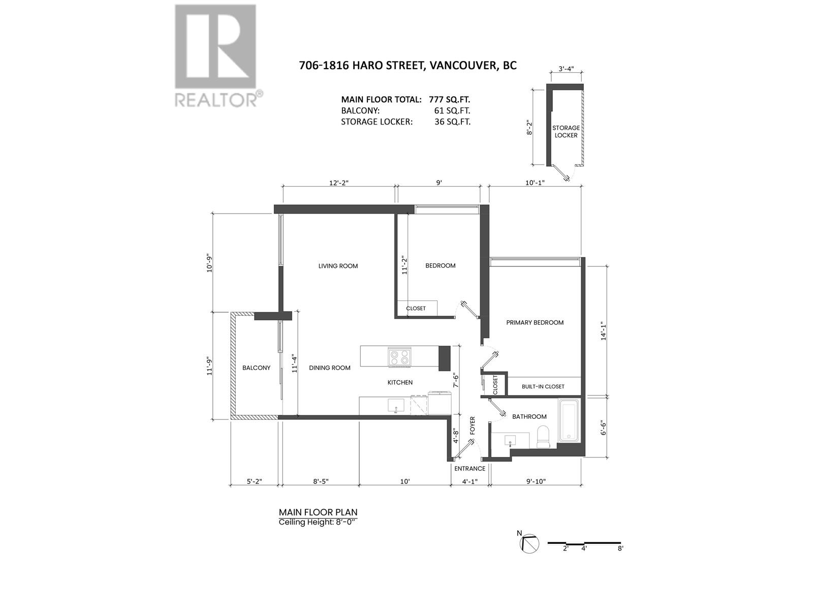 706 1816 Haro Street, Vancouver, British Columbia  V6G 2Y7 - Photo 19 - R2969073