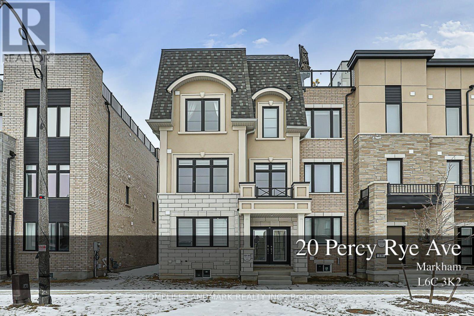 20 PERCY RYE AVENUE, Markham, Ontario