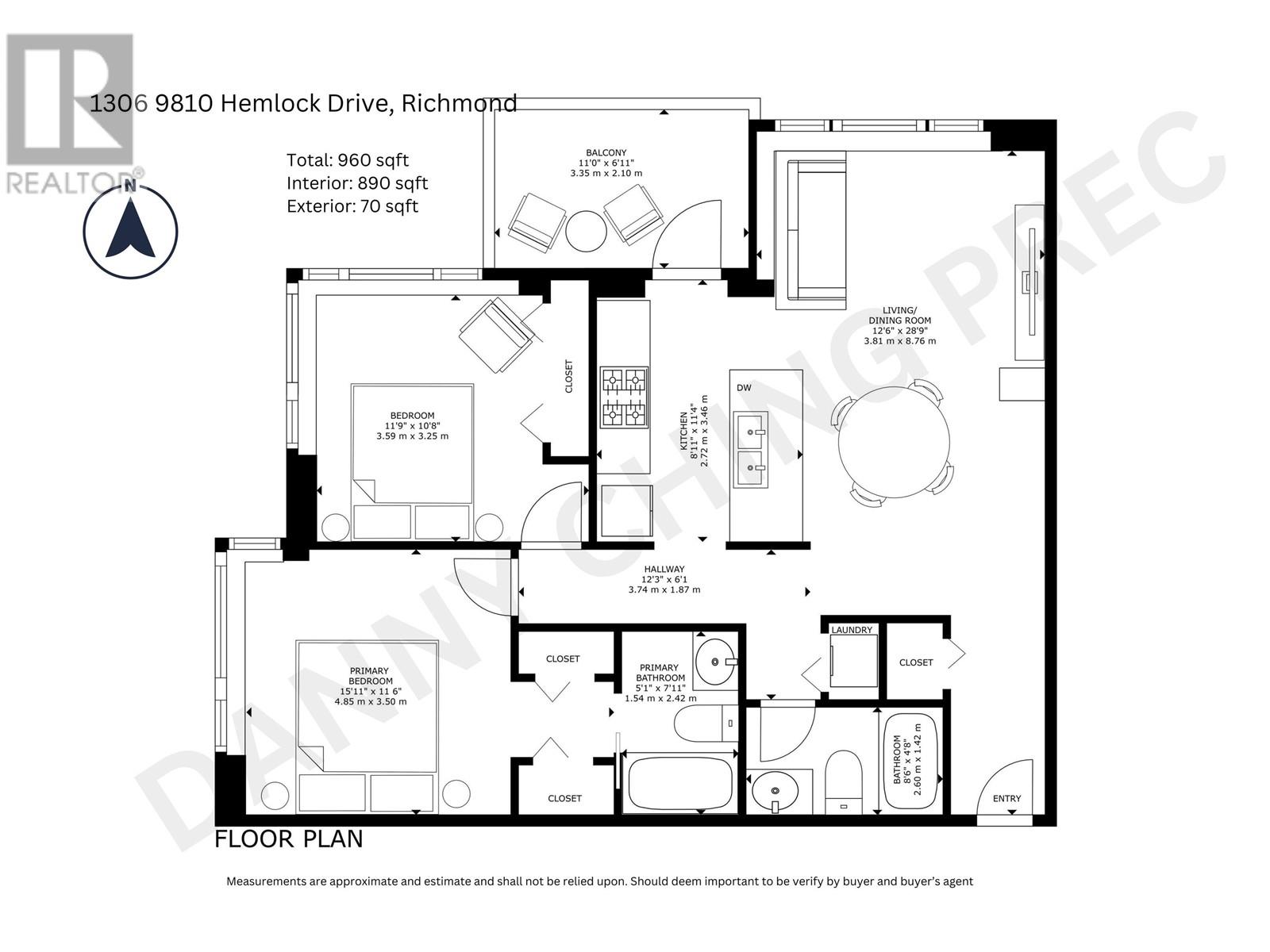 Listing Picture 40 of 40 : 1306 9180 HEMLOCK DRIVE, Richmond / 烈治文 - 魯藝地產 Yvonne Lu Group - MLS Medallion Club Member