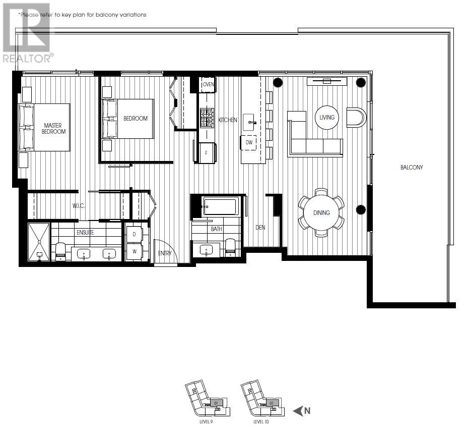 1001 5766 Gilbert Road, Richmond, British Columbia  V6X 1B7 - Photo 2 - R2969796