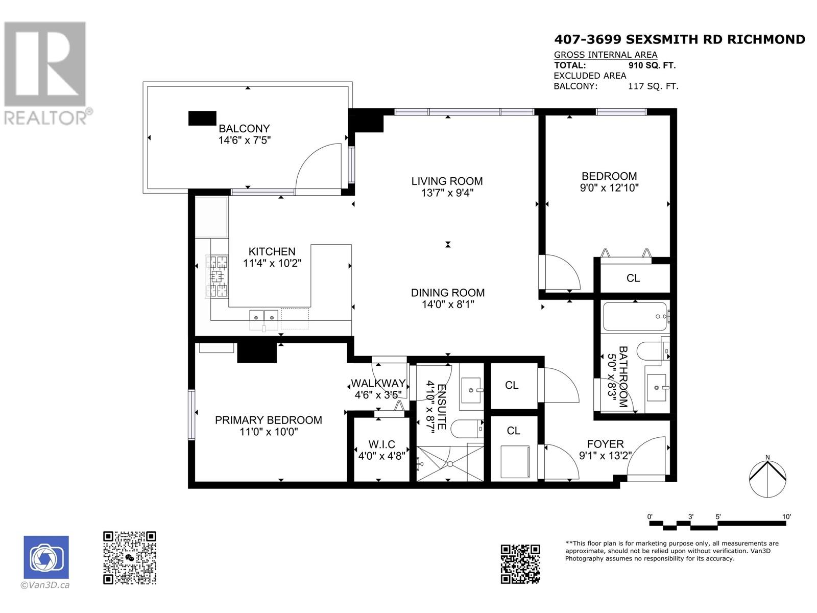 Listing Picture 29 of 29 : 407 3699 SEXSMITH ROAD, Richmond / 烈治文 - 魯藝地產 Yvonne Lu Group - MLS Medallion Club Member