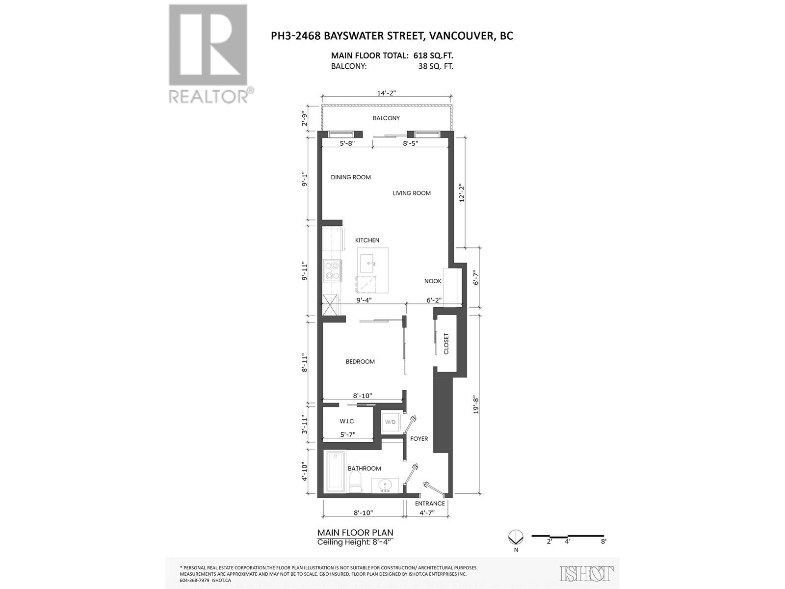 Ph3 2468 Bayswater Street, Vancouver, British Columbia  V6K 4B3 - Photo 28 - R2969789