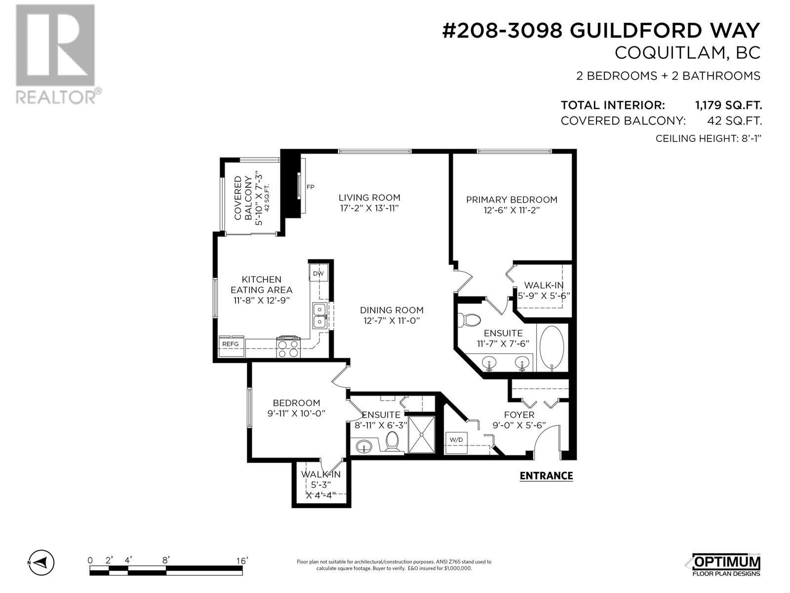 208 3098 Guildford Way, Coquitlam, British Columbia  V3B 7W8 - Photo 36 - R2970025
