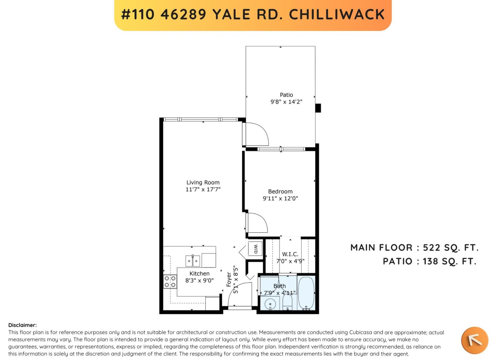 110 46289 Yale Road, Chilliwack Proper East, Chilliwack, British Columbia  V2P 0B9 - Photo 26 - R2969946
