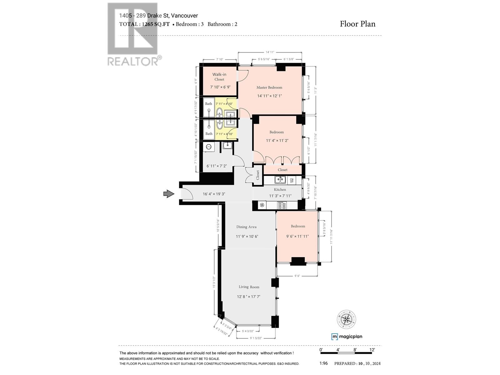 1405 289 Drake Street, Vancouver, British Columbia  V6B 5Z5 - Photo 33 - R2955294