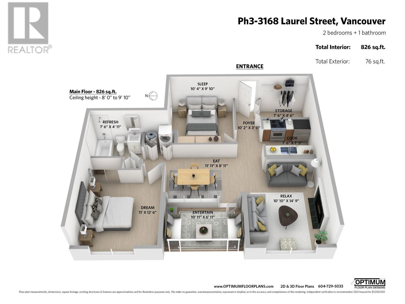 Listing Picture 16 of 21 : PH3 3168 LAUREL STREET, Vancouver / 溫哥華 - 魯藝地產 Yvonne Lu Group - MLS Medallion Club Member