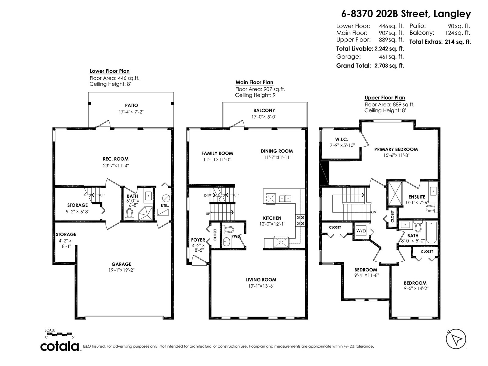 6 8370 202b Street, Langley, British Columbia  V2Y 4K8 - Photo 39 - R2970544