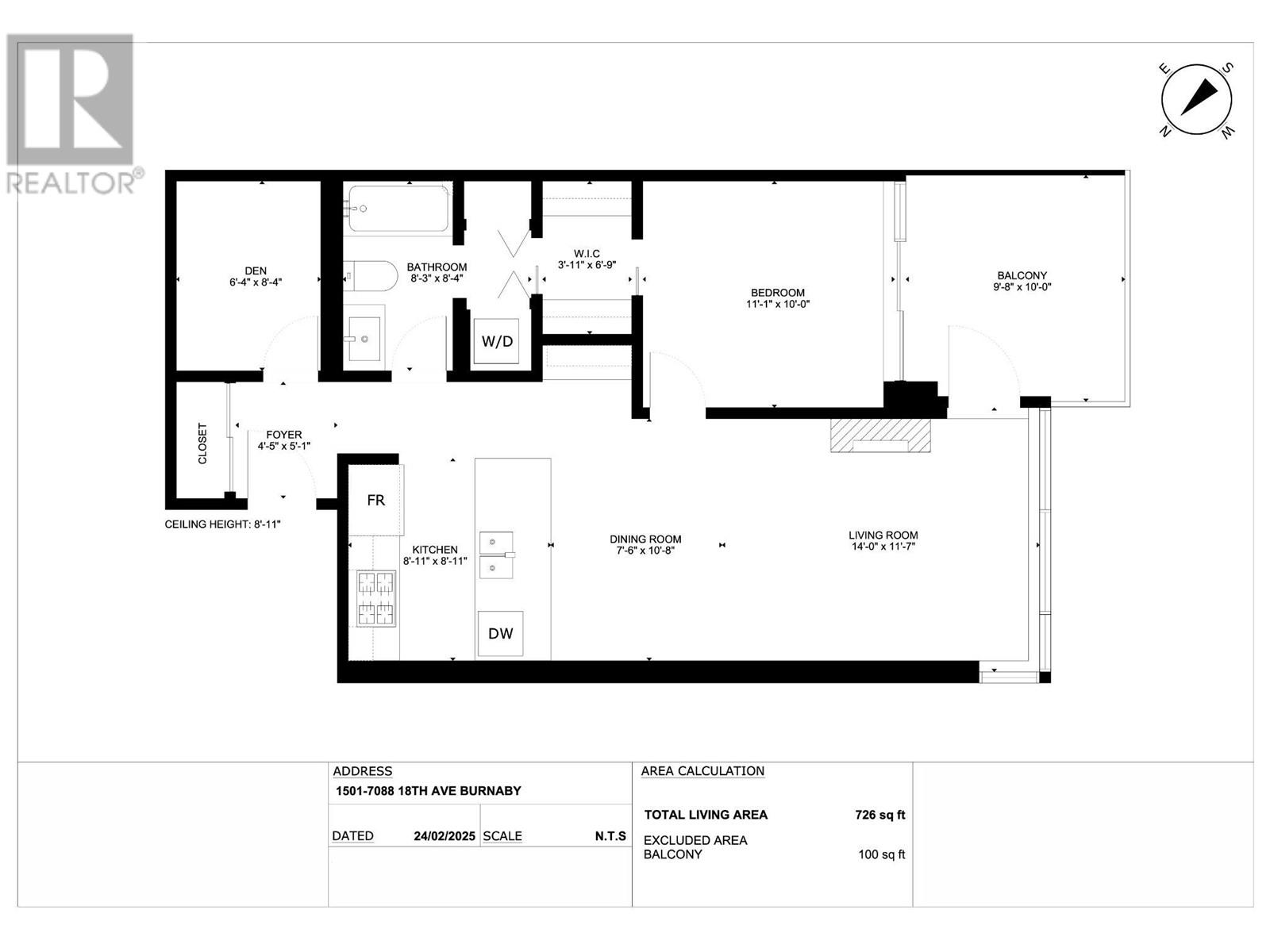 1501 7088 18th Avenue, Burnaby, British Columbia  V3N 0A2 - Photo 24 - R2969827