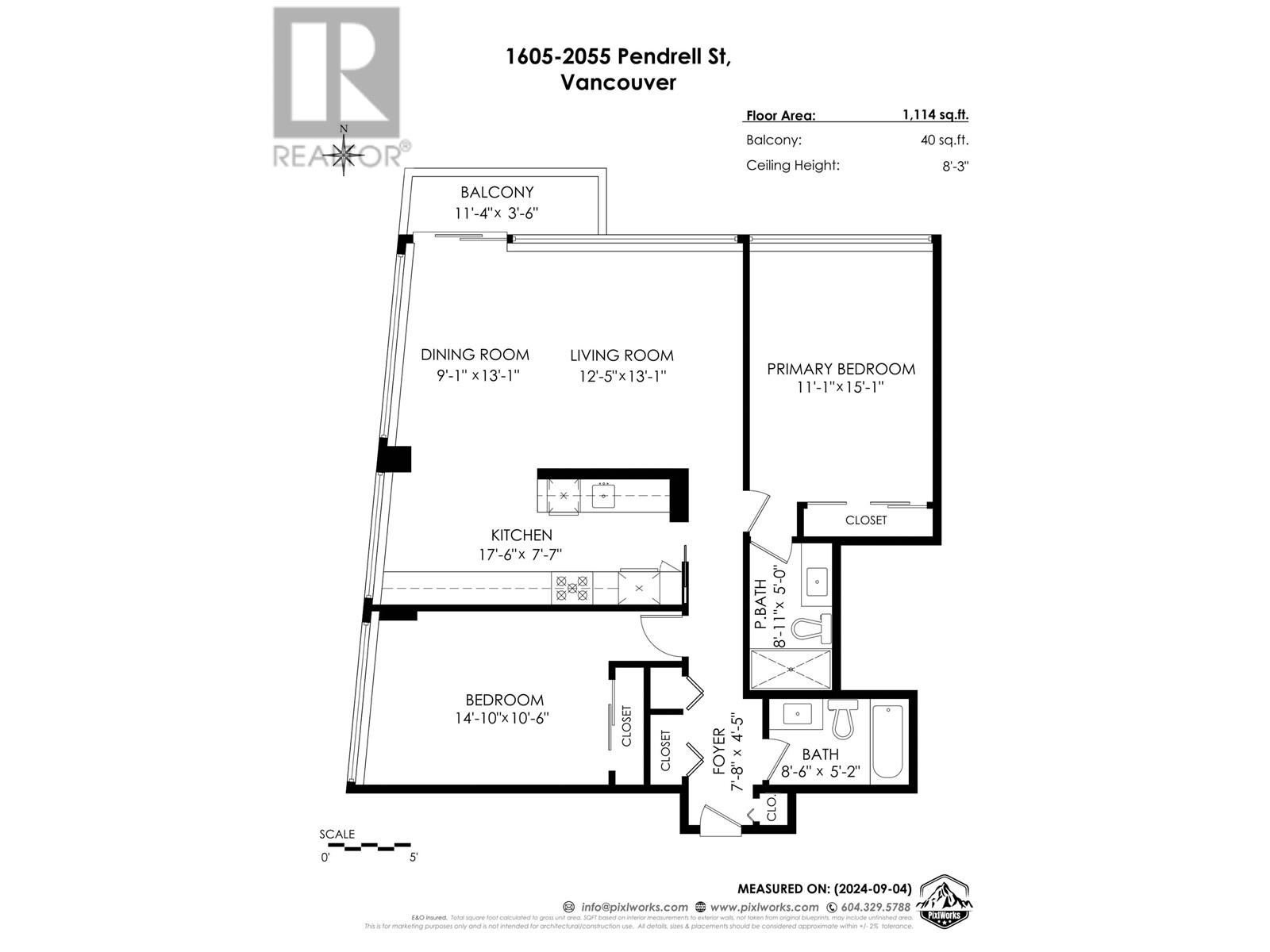 1605 2055 Pendrell Street, Vancouver, British Columbia  V6G 1T9 - Photo 35 - R2970891