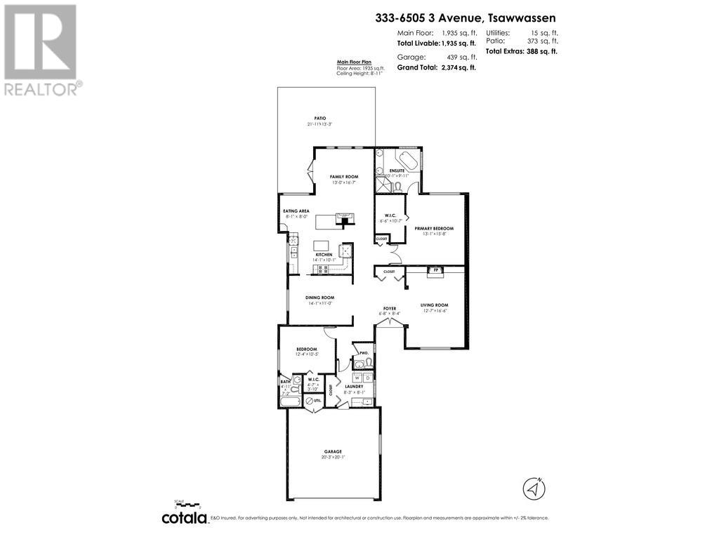 333 6505 3 Avenue, Delta, British Columbia  V4L 2N1 - Photo 35 - R2970604