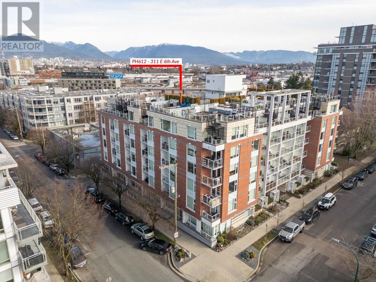 PH612 311 E 6TH AVENUE, vancouver, British Columbia