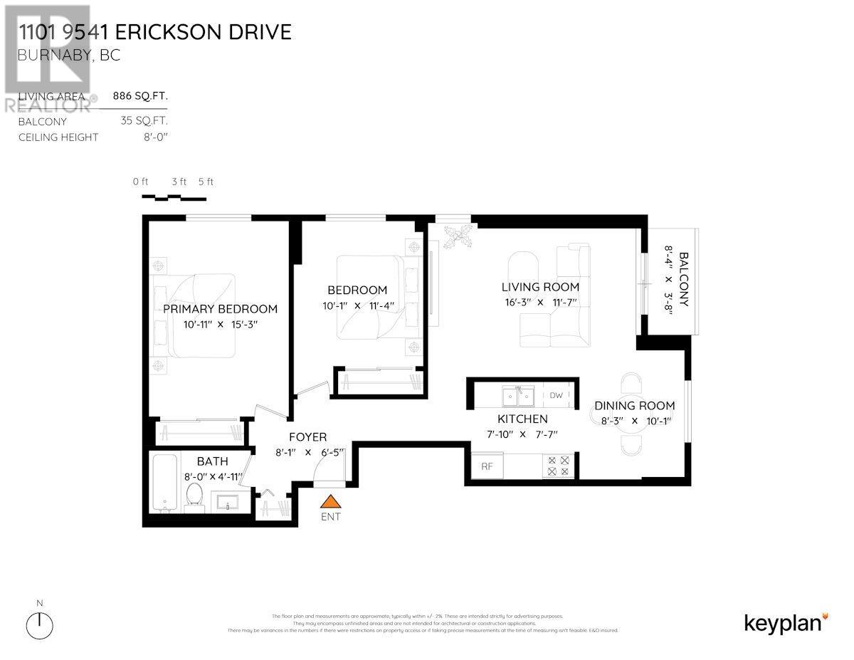 1101 9541 Erickson Drive, Burnaby, British Columbia  V3J 7N8 - Photo 40 - R2971653