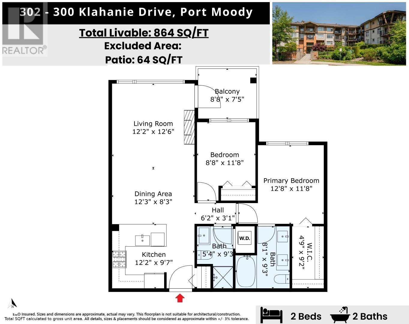 302 300 Klahanie Drive, Port Moody, British Columbia  V3H 5K8 - Photo 28 - R2969433